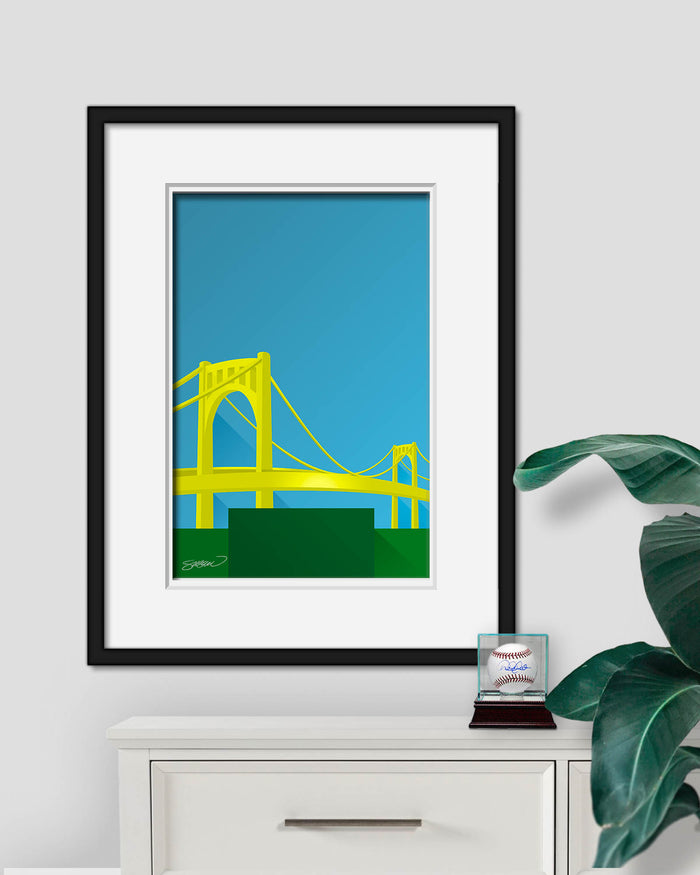 Minimalist PNC Park Art Print