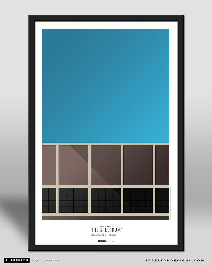 Minimalist Spectrum Poster Print Philadelphia Flyers - S Preston