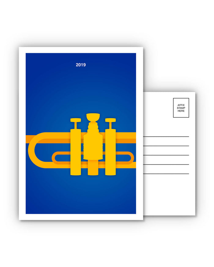 Minimalist Stanley Cup 2019 Postcard