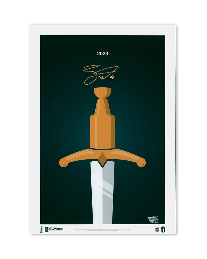 Minimalist Stanley Cup 2023 - Jack Eichel Autograph Clearance