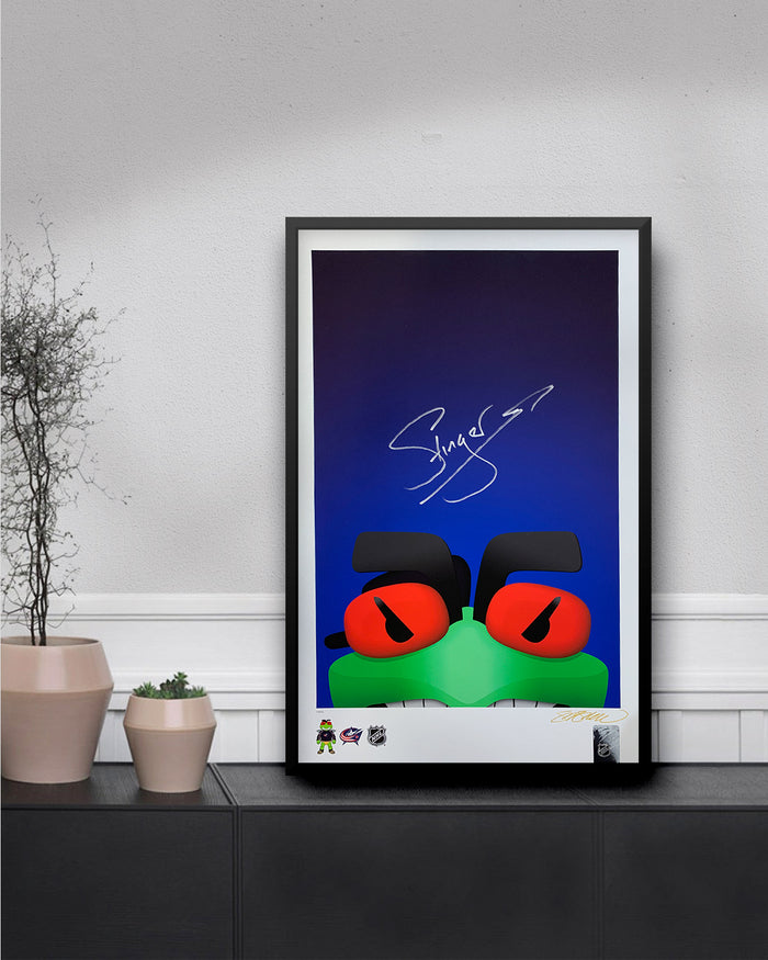 Minimalist Stinger Poster Print - Signed