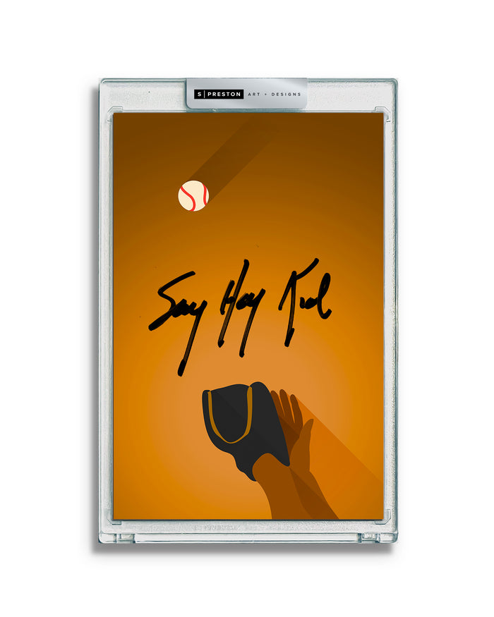 Minimalist The Catch Limited Edition Art Slab