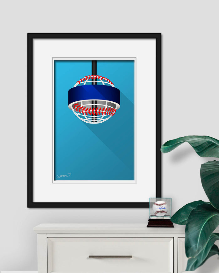 Minimalist Truist Park Art Print