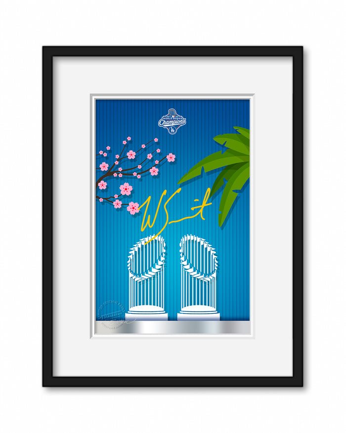 Medium Art Print - LE Will Smith Autographed / Framed
