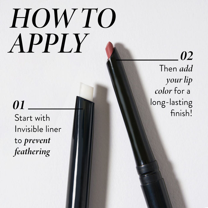 Modern Classic Invisible Color Locking Lip Liner how to apply