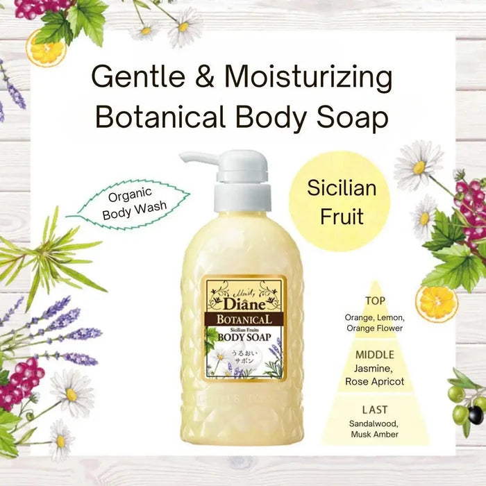 Moist Diane Botanical Body Soap Sicilian Fruit