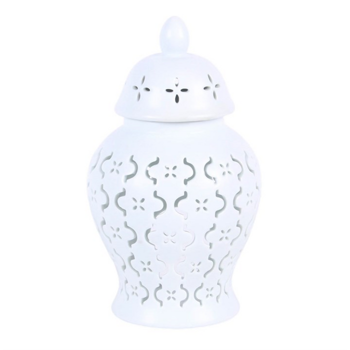 Moroccan Lantern Cut Out Oil Burner and Wax Warmer 🇬🇧