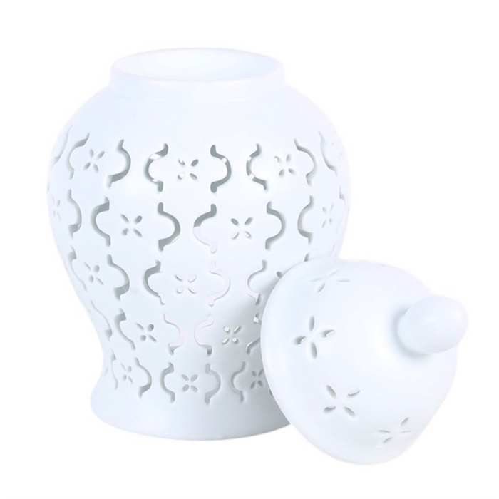 Moroccan Lantern Cut Out Oil Burner and Wax Warmer 🇬🇧