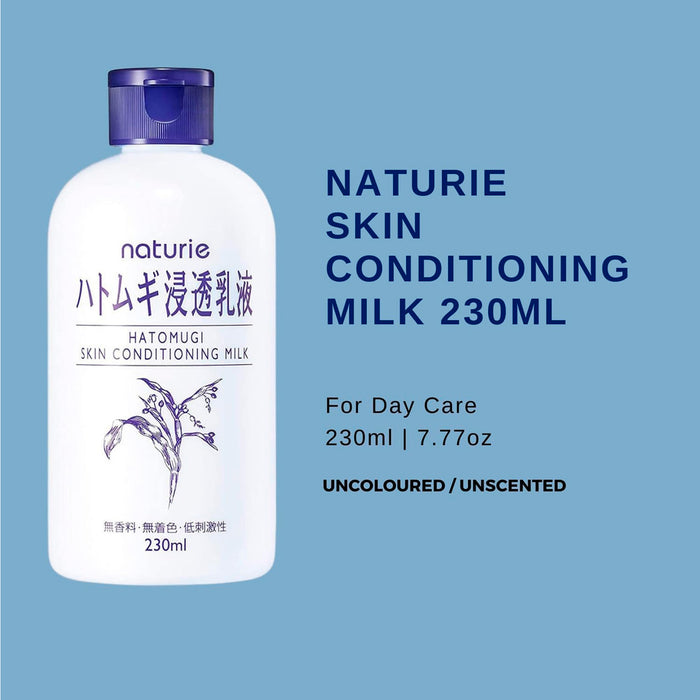 Naturie Hatomugi Skin Conditioning Milky Lotion 7.77oz/ 230ml