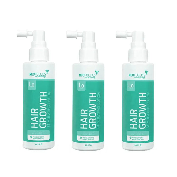 Neofollics hair growth lotion 3-pack (7% Neoxyl) - Hairgivers