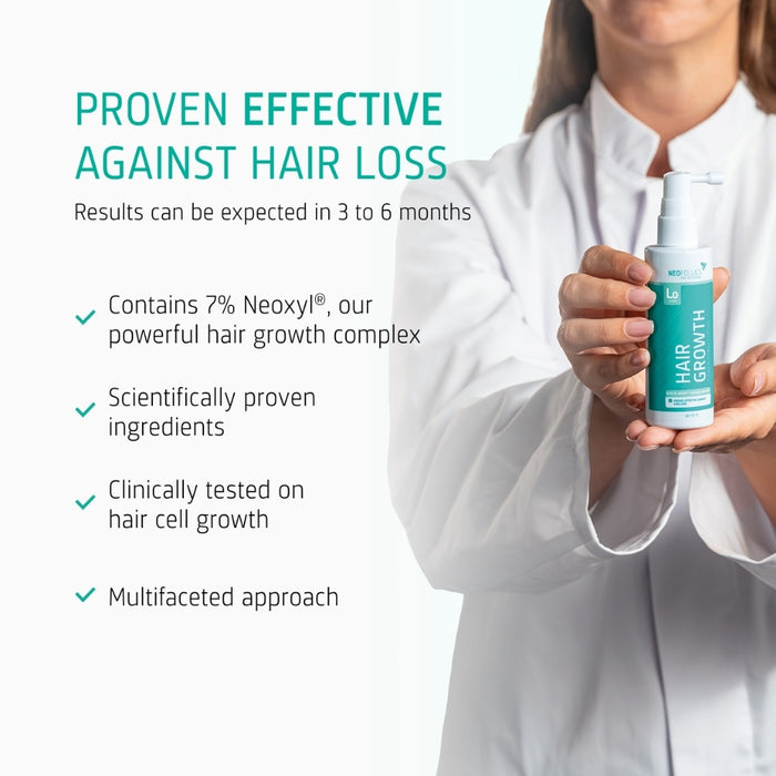 Neofollics hair growth lotion 3-pack (7% Neoxyl)