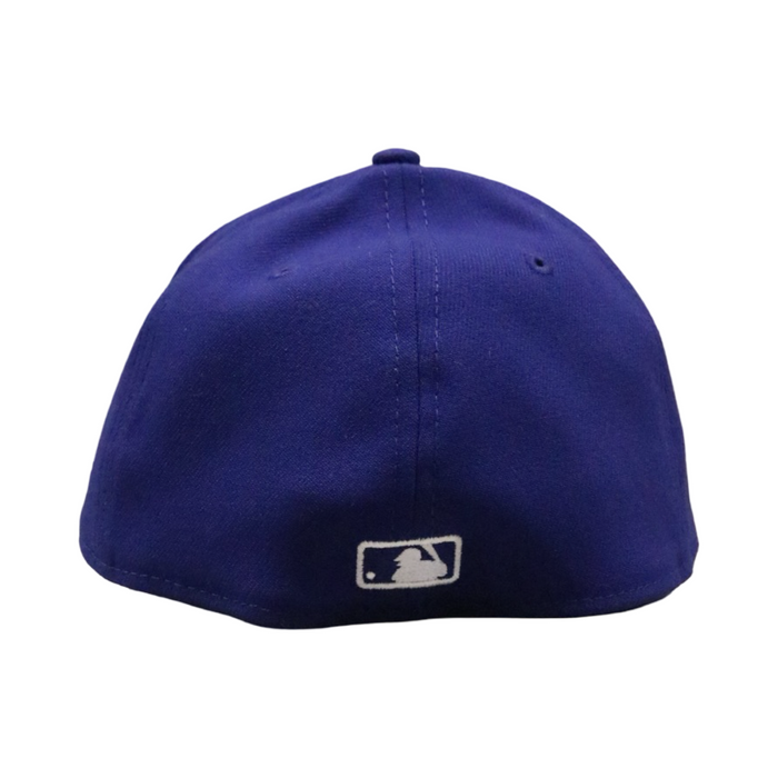 New Era 3930 AFrame Double Logo Los Angeles Dodgers Cap Team Colour Blue White