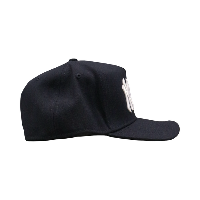 New Era 3930 AFrame Double Logo New York Yankees Cap Navy White