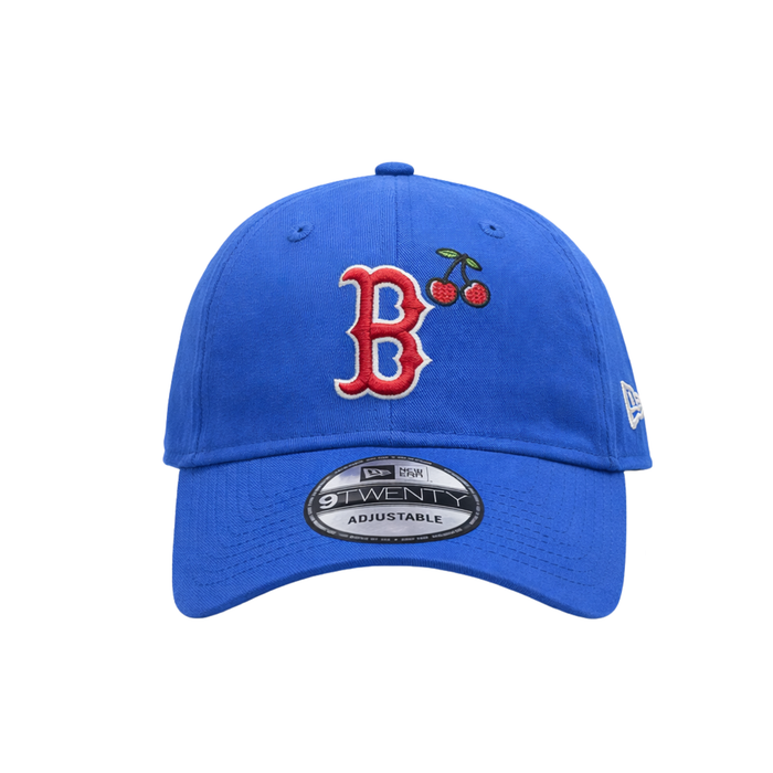 New Era 920 Pre Curved Cherry Boston Redsox Cobalt Blue Cap