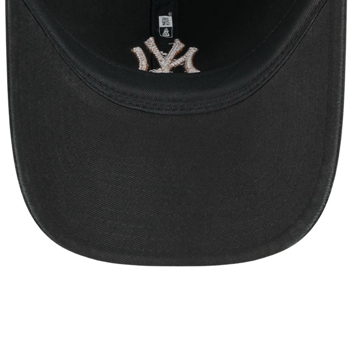 New Era 920 Pre Curved Washed Earthtones New York Yankees Black Brown Cap