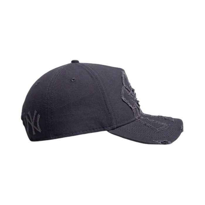 New Era 940 A-Frame Applique Distress Snapback New York Yankees Navy Cap