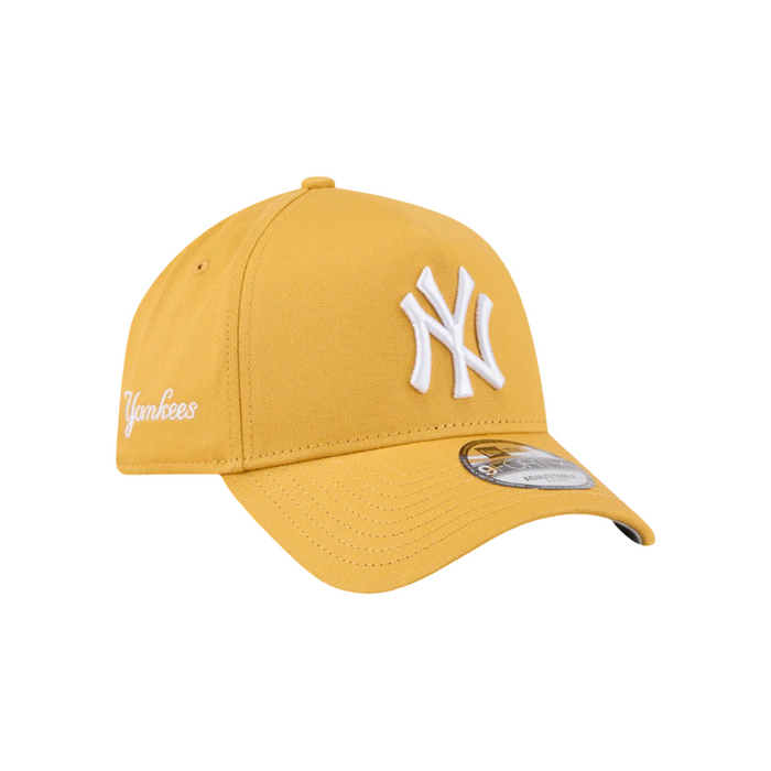 New Era 940 A-Frame Autumn Mix New York Yankees Yellow Snapback Cap