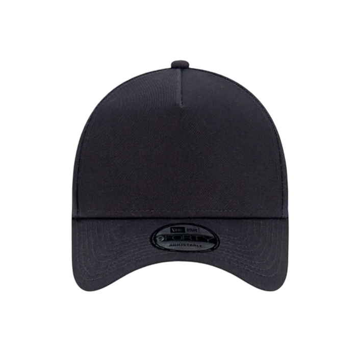 New Era 940 A-Frame Blank Cap Navy Snapback