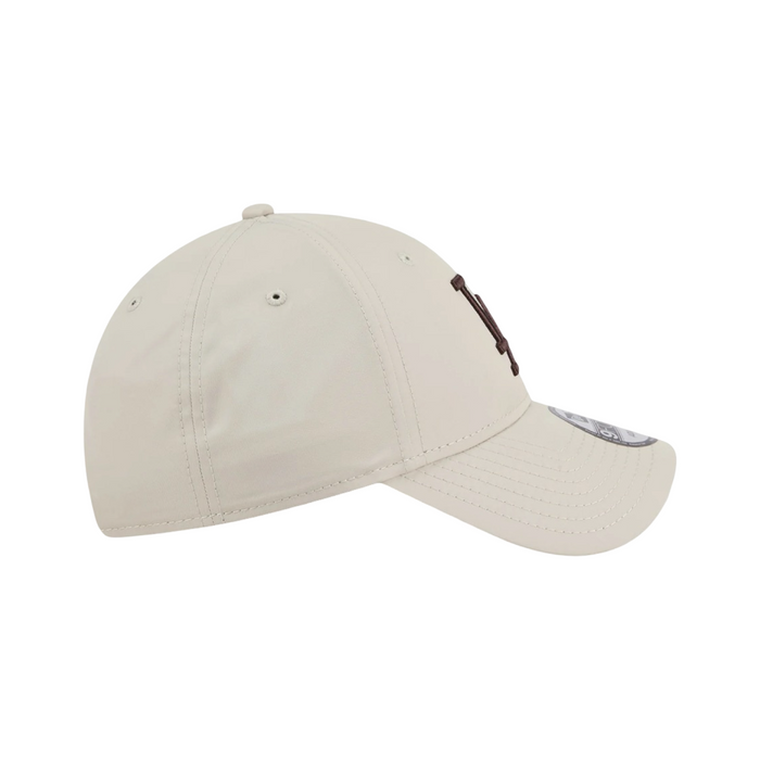 New Era 940 Pre Curved Snapback Los Angeles Dodgers Stone Mocha Brown Cap