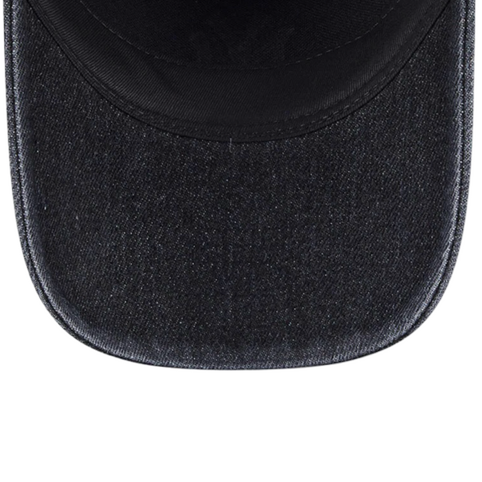 New Era 940 Trucker A-Frame Washed Denim Snapback Los Angeles Dodgers Black Cap