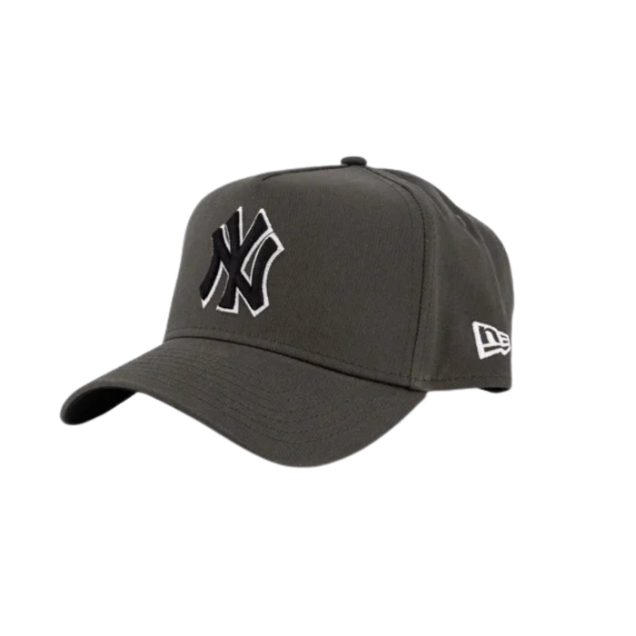 New Era 9Forty A-Frame New York Yankees Dark Charcoal Snapback Cap