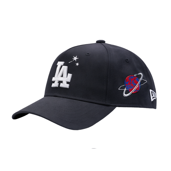 New Era 9Forty A-Frame Planets Los Angeles Dodgers Black Snapback Cap