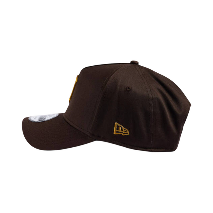 New Era 9Forty A-Frame World Series Detroit Tigers Brown Gold Snapback Cap