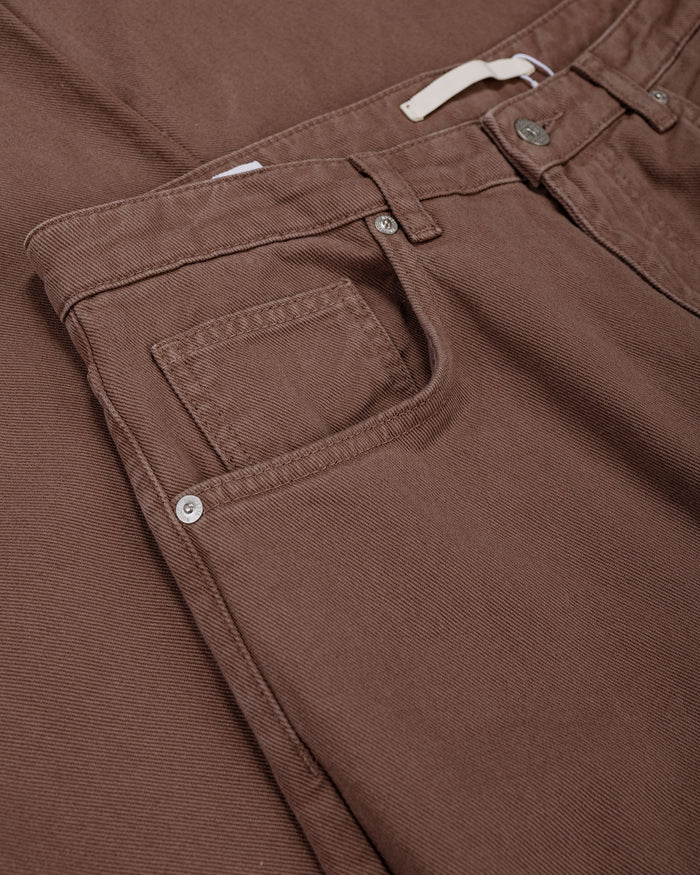 lost & found Norse Projects Norse Projects Korshavn Relaxed 5 Pocket Heavy Twill Peppercorn