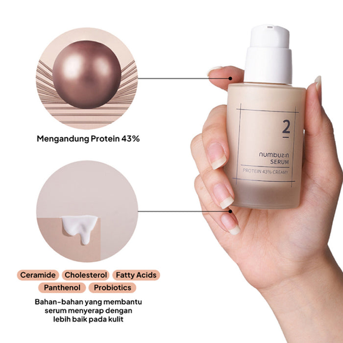 numbuzin No.2 Protein Creamy Serum 50 ml