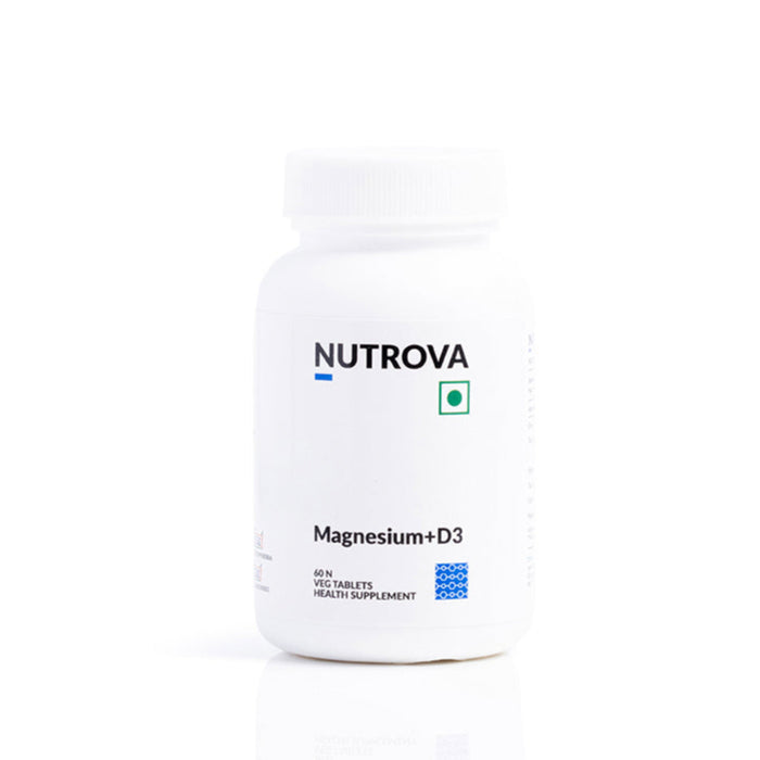 Nutrova Magnesium + D3 Tablets