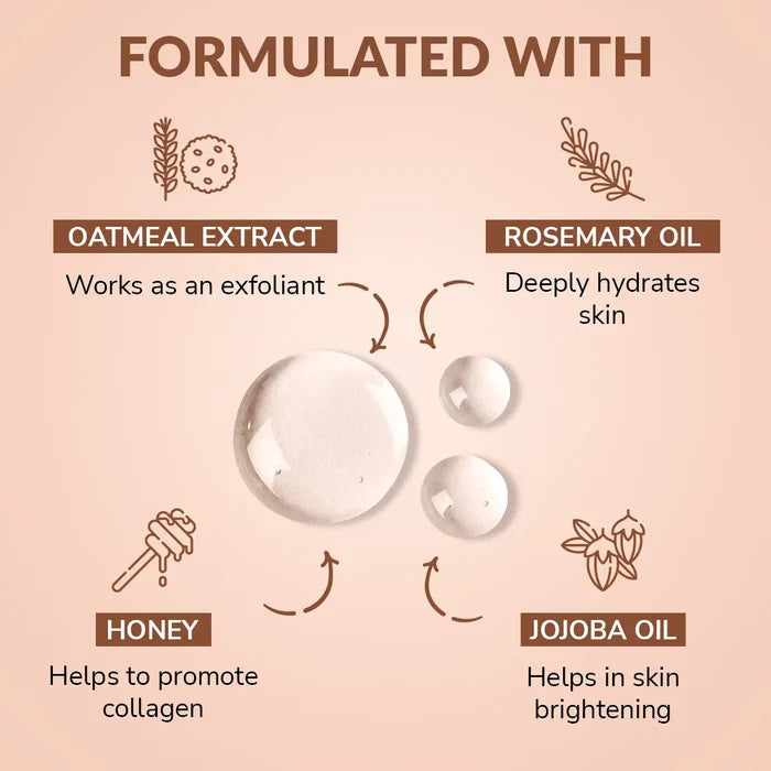 Oat Meal Facial Sheet Mask