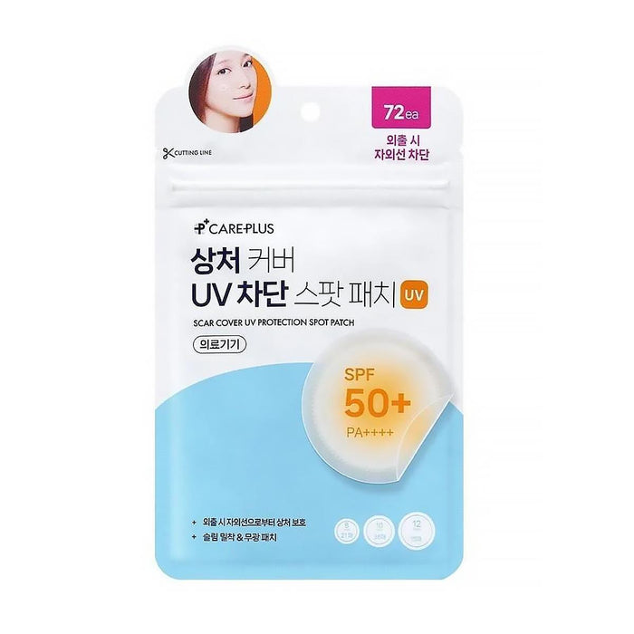 Olive Young Care Plus Scar Cover UV Protection Acne Spot Patch 72 pcs