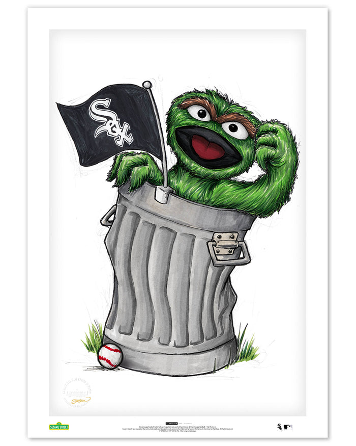 Oscar Rep Your Colours x MLB White Sox Limited Edition Art Print