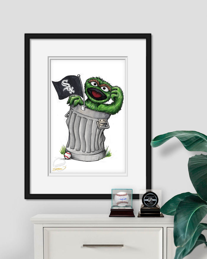 Oscar Rep Your Colours x MLB White Sox Limited Edition Art Print