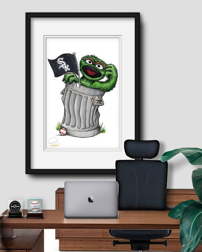 Oscar Rep Your Colours x MLB White Sox Limited Edition Art Print
