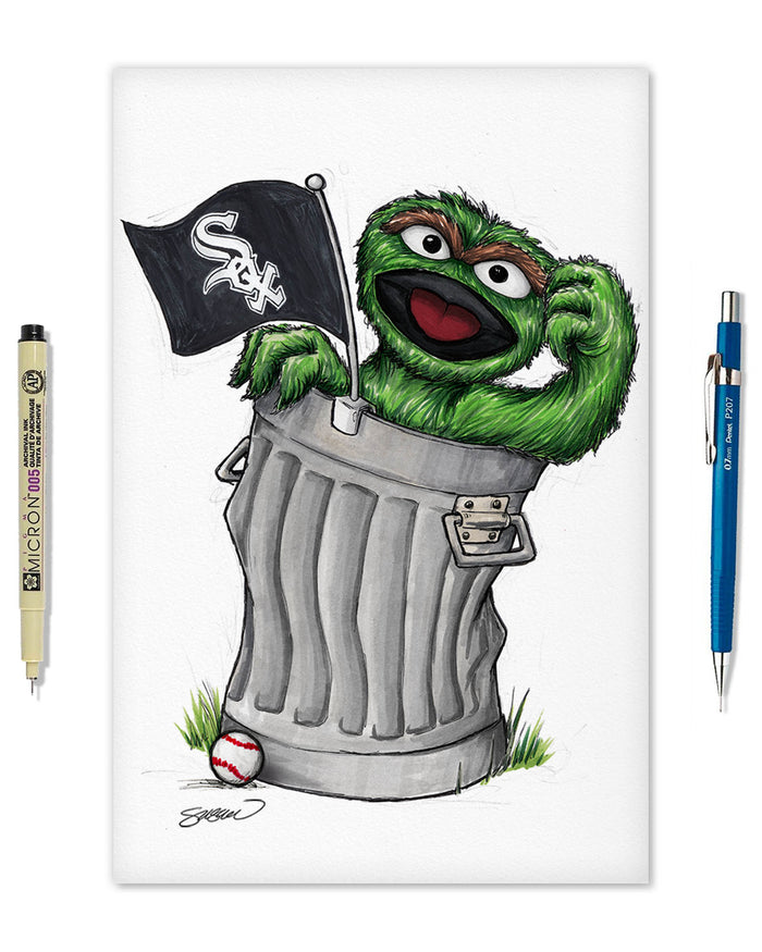 Oscar Rep Your Colours x MLB White Sox Limited Edition Art Print