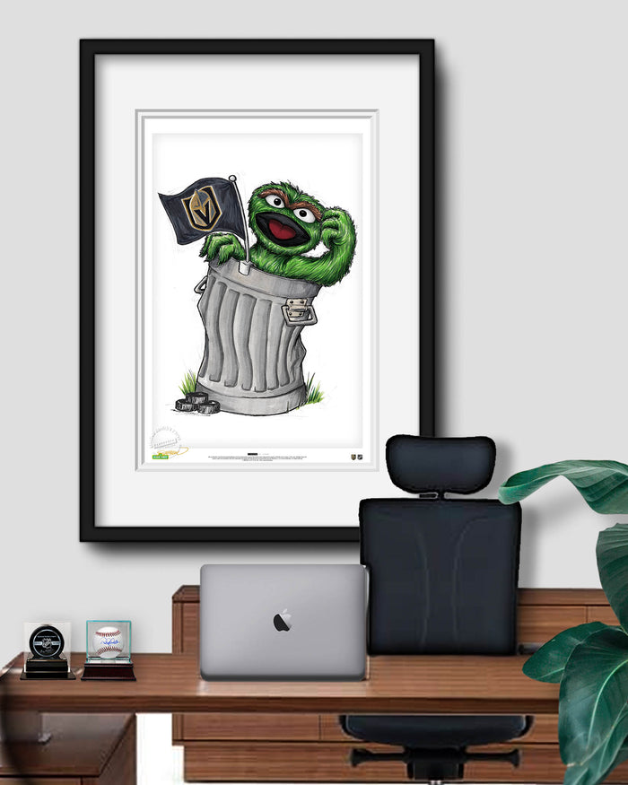 Oscar Rep Your Colours x NHL Golden Knights Limited Edition Art Print