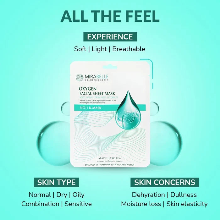 Oxygen Facial Sheet Mask
