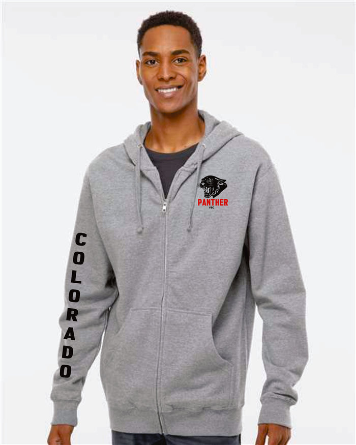 Panther VBC Unisex Full Zip Hoodie