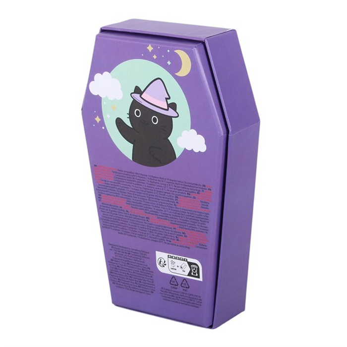 Pastel Purple Striped Socks in Coffin Gift Box 🇬🇧
