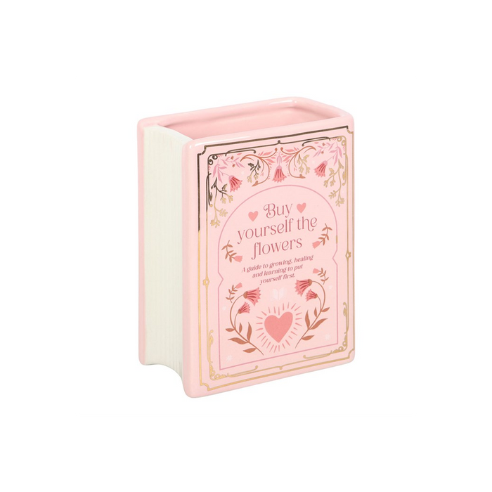 Pink Book Shaped Vase 🇬🇧