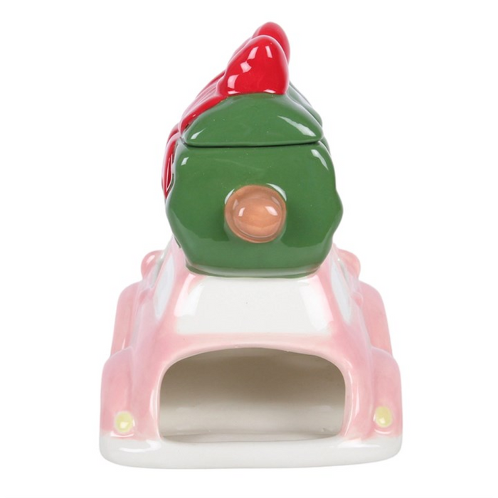 Pink Car with Christmas Tree Oil Burner 🇬🇧