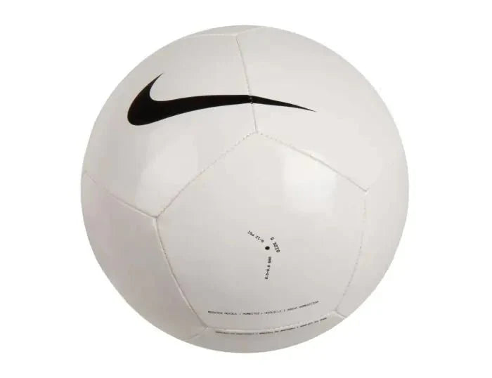 Nike Pitch Team Soccer Ball (White/Black) | SoccerWearhouse