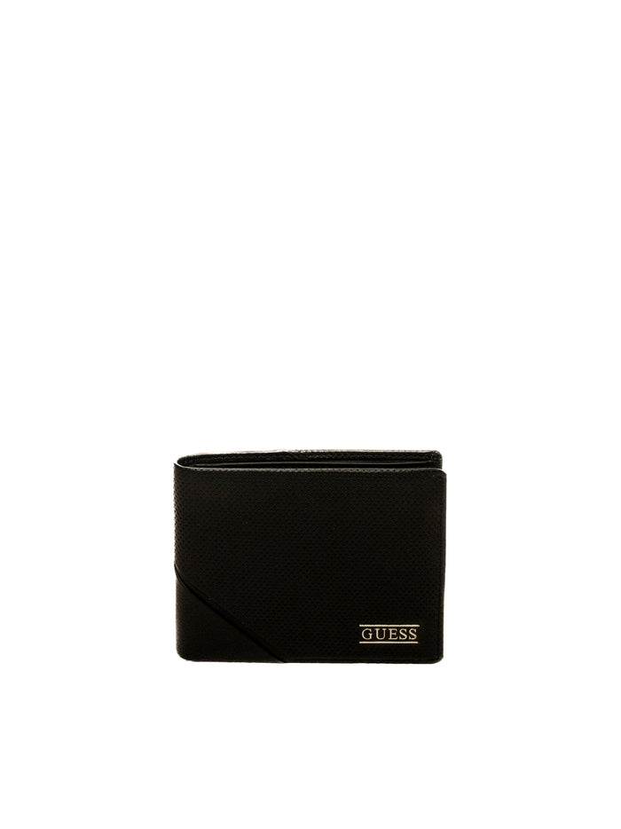 GUESS portafoglio boston nero SMBOSP LEA20 BOSTON-BLACK