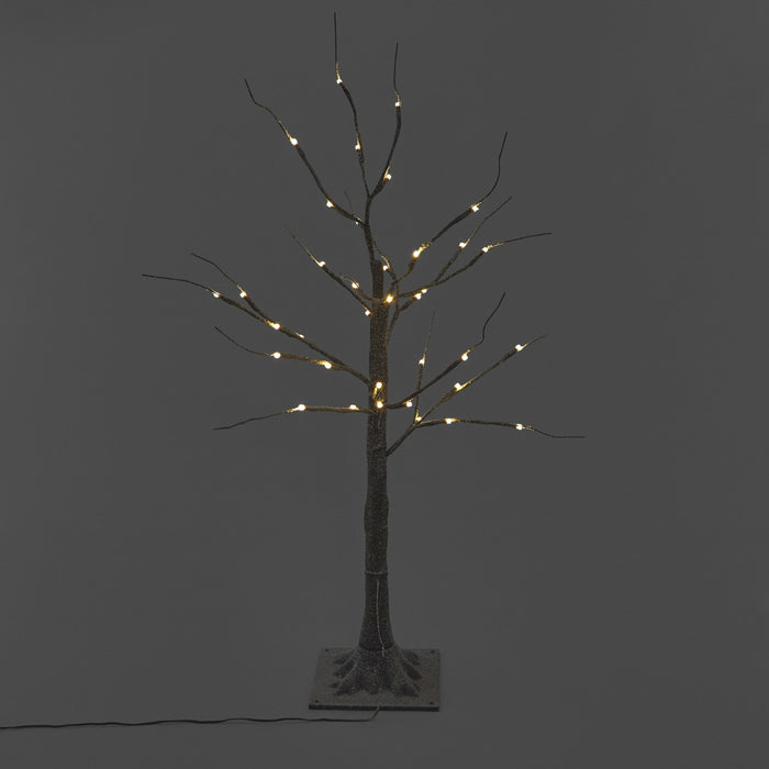 Pre-Lit LED Snowy Twig Tree, Warm White - 3ft 🇬🇧