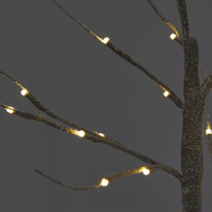 Pre-Lit LED Snowy Twig Tree, Warm White - 3ft 🇬🇧