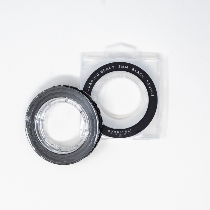 Pre-Loaded Black Silicone Lined Beads
