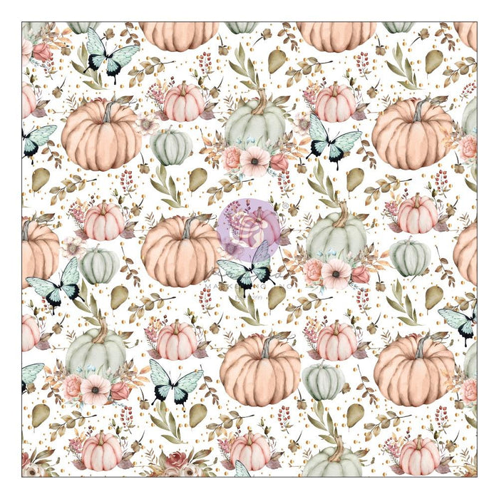 Prima Marketing - Hello Pink Autumn - Single-Sided Vellum - 12"X12" - W/Foil Detail. A specialty paper that can be used in a variety of scrapbooking, card making and mixed media techniques. Features foil details. Available at Embellish Away located in Bowmanville Ontario Canada.
