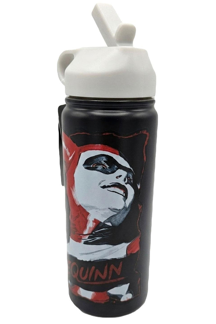 Printed Stainless Steel Water Bottle – Reusable Black Bottle with Harry Potter, Joker & Movie Designs 🇬🇧
