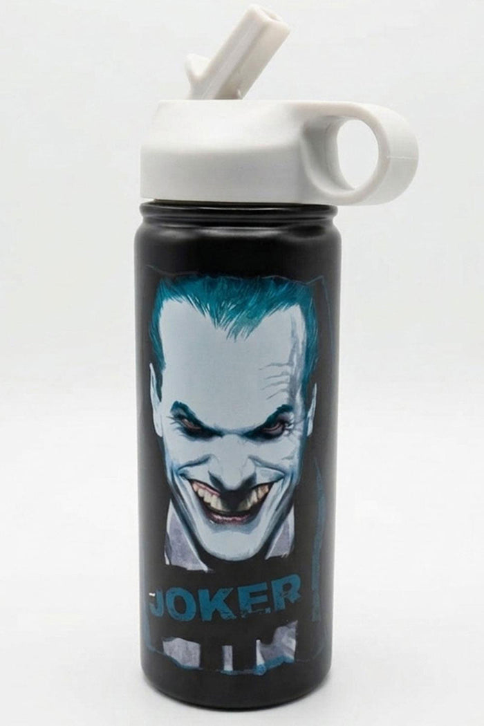 Printed Stainless Steel Water Bottle – Reusable Black Bottle with Harry Potter, Joker & Movie Designs 🇬🇧